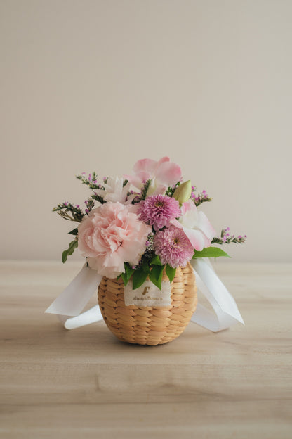 ◆7/14-8/31お届け限定◆Flower BAG No.2／フラワーバッグアレンジ　メモワール／生花