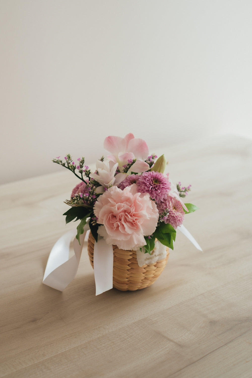 ◆7/14-8/31お届け限定◆Flower BAG No.2／フラワーバッグアレンジ　メモワール／生花