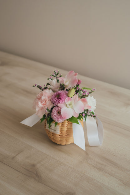 ◆7/14-8/31お届け限定◆Flower BAG No.2／フラワーバッグアレンジ　メモワール／生花
