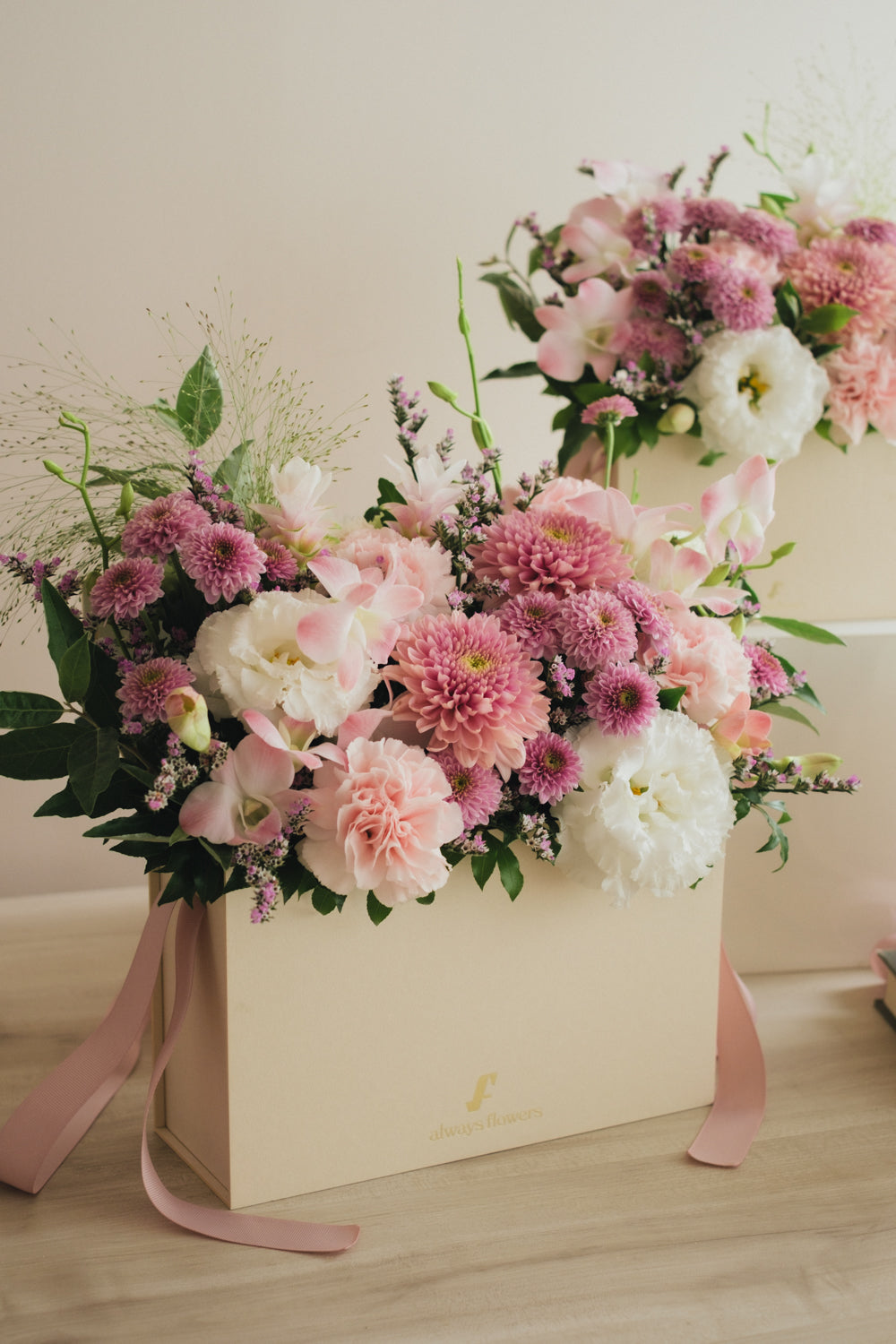 ◆7/14-8/31お届け限定◆Flower BAG No.1／フラワーバッグアレンジ　グラティテュード／生花