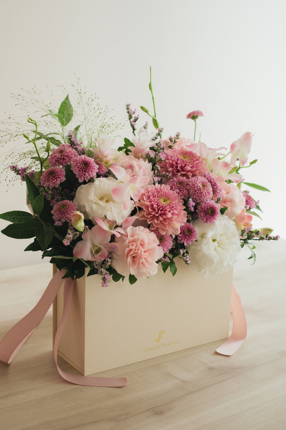 ◆7/14-8/31お届け限定◆Flower BAG No.1／フラワーバッグアレンジ　グラティテュード／生花