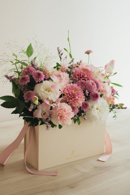 ◆7/14-8/31お届け限定◆Flower BAG No.1／フラワーバッグアレンジ　グラティテュード／生花