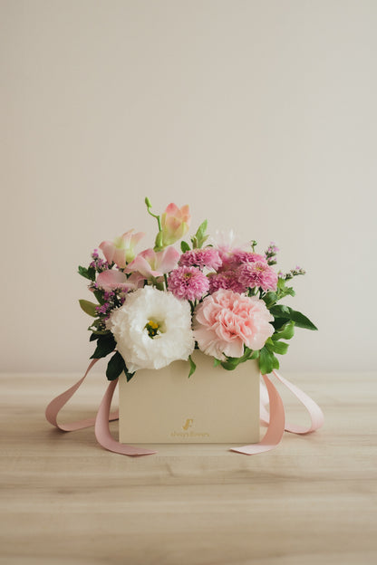 ◆7/14-8/31お届け限定◆Flower BAG No.1／フラワーバッグアレンジ　グラティテュード／生花