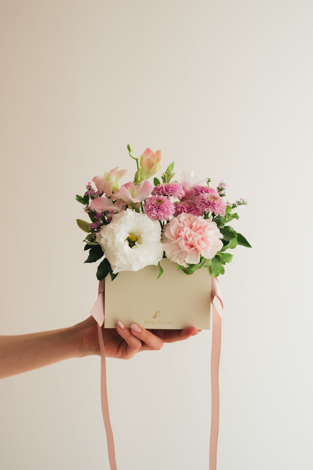 ◆7/14-8/31お届け限定◆Flower BAG No.1／フラワーバッグアレンジ　グラティテュード／生花