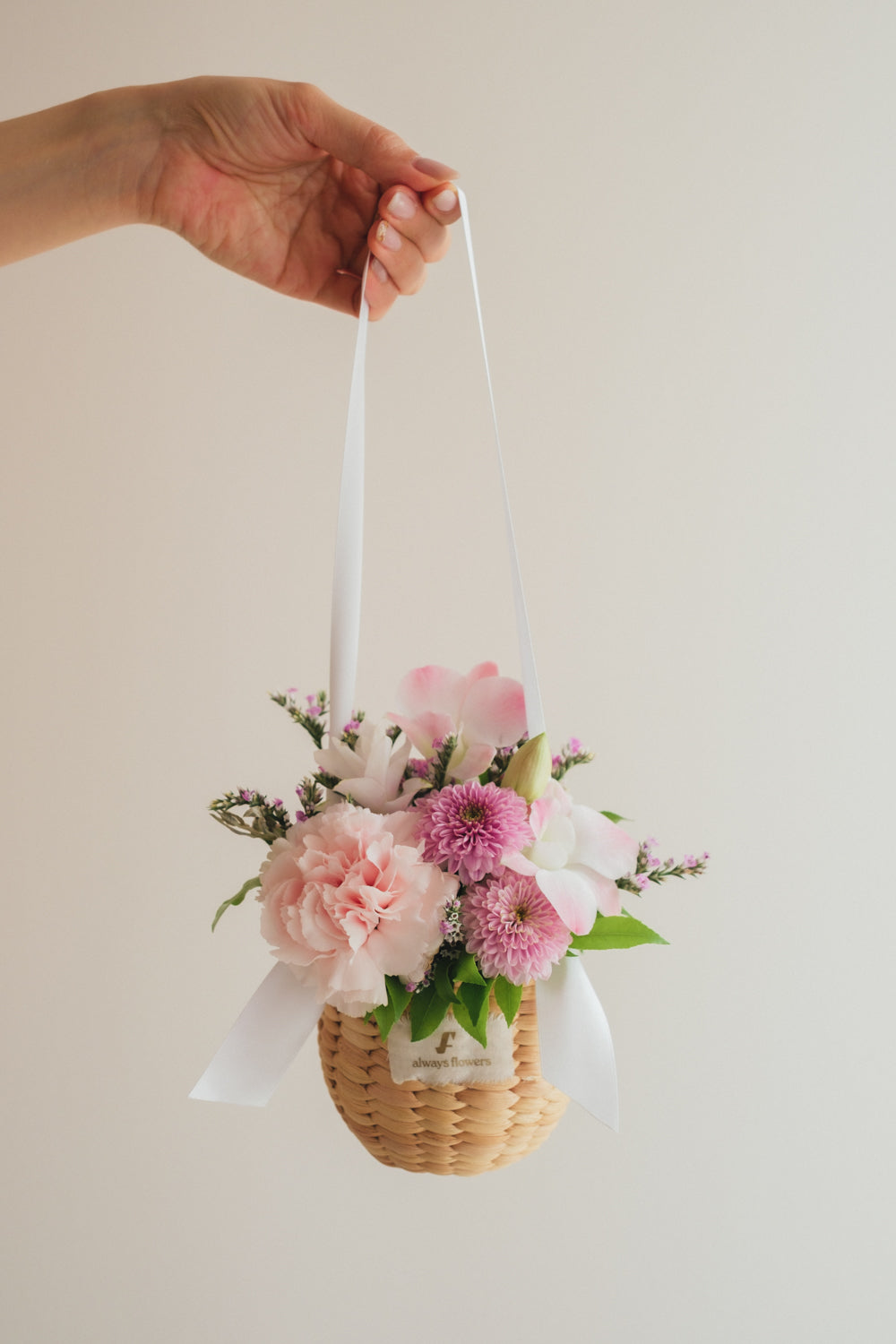 ◆7/14-8/31お届け限定◆Flower BAG No.2／フラワーバッグアレンジ　メモワール／生花