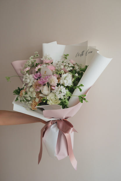 ◆7/22-8/31お届け限定◆Message Bouquet／メッセージブーケ　スヴニール／生花・花束