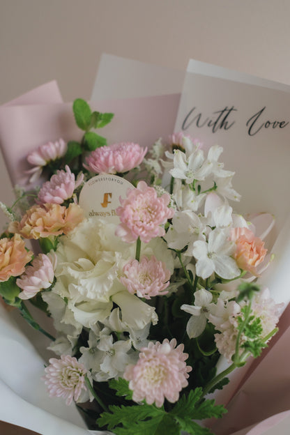 ◆7/22-8/31お届け限定◆Message Bouquet／メッセージブーケ　スヴニール／生花・花束