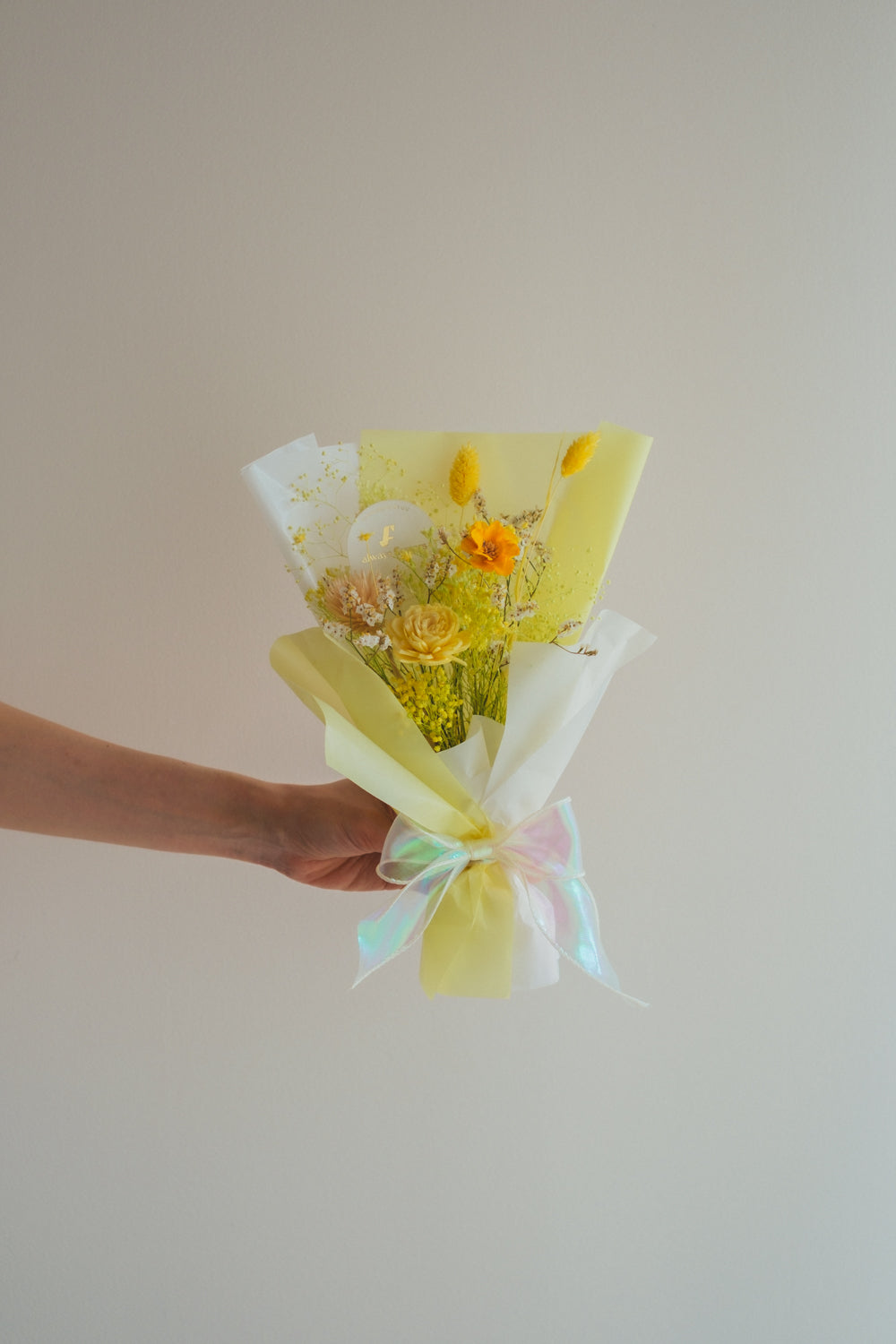 NEW◆Message Bouquet／メッセージブーケ　ビタミンドロップ／ドライ・プリザーブドフラワー