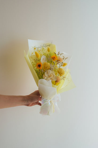 NEW◆Message Bouquet／メッセージブーケ　ビタミンドロップ／ドライ・プリザーブドフラワー