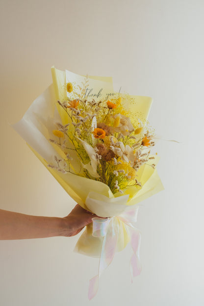 NEW◆Message Bouquet／メッセージブーケ　ビタミンドロップ／ドライ・プリザーブドフラワー