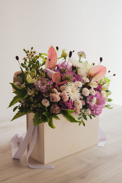 ◆8/27-10/31お届け限定◆Flower BAG No.1／フラワーバッグアレンジ　ネイチャーリヴ／生花