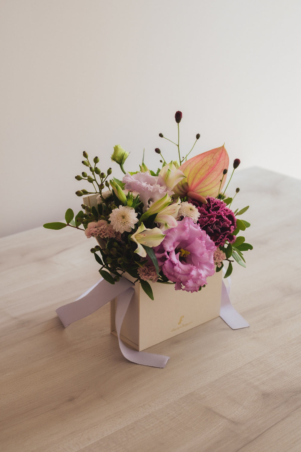 ◆8/27-10/31お届け限定◆Flower BAG No.1／フラワーバッグアレンジ　ネイチャーリヴ／生花