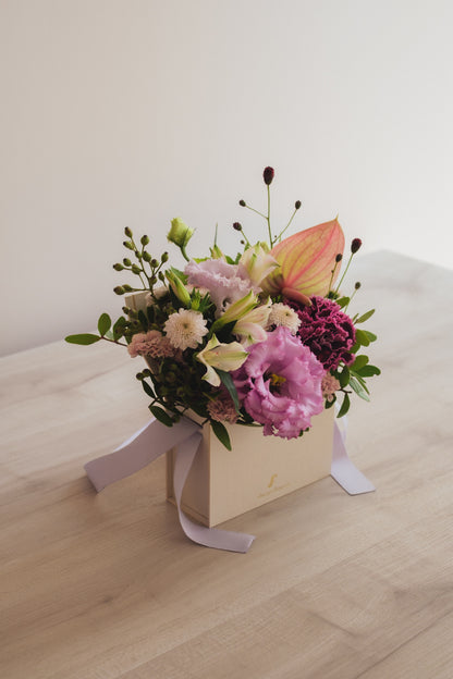 ◆8/27-10/31お届け限定◆Flower BAG No.1／フラワーバッグアレンジ　ネイチャーリヴ／生花