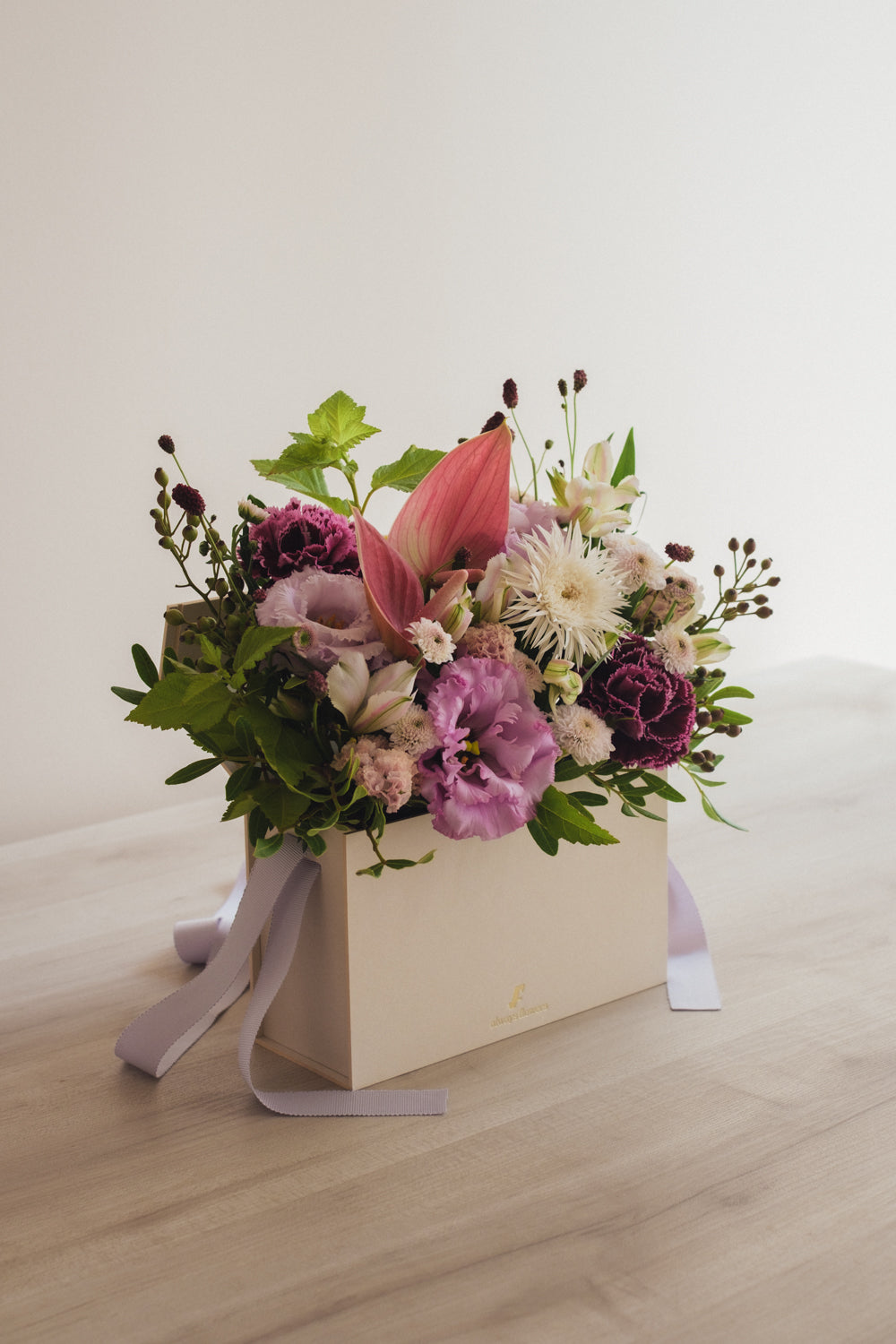 ◆8/27-10/31お届け限定◆Flower BAG No.1／フラワーバッグアレンジ　ネイチャーリヴ／生花