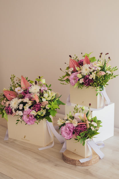 ◆8/27-10/31お届け限定◆Flower BAG No.1／フラワーバッグアレンジ　ネイチャーリヴ／生花
