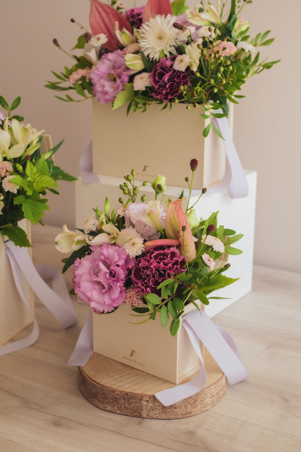 ◆8/27-10/31お届け限定◆Flower BAG No.1／フラワーバッグアレンジ　ネイチャーリヴ／生花
