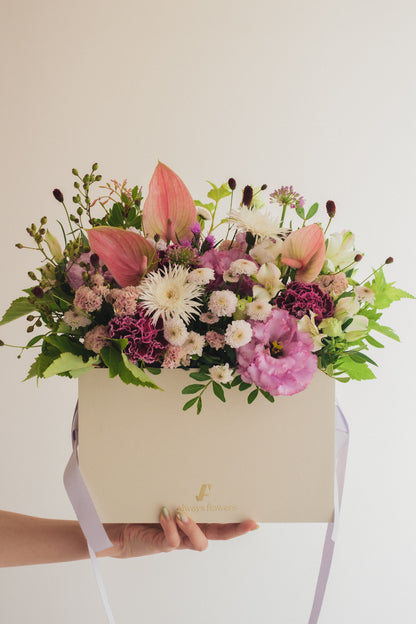 ◆8/27-10/31お届け限定◆Flower BAG No.1／フラワーバッグアレンジ　ネイチャーリヴ／生花