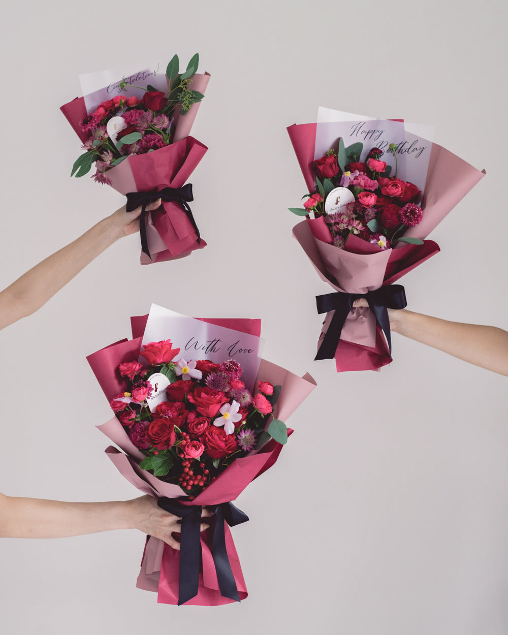 Message Bouquet/メッセージブーケ レッド/生花・花束