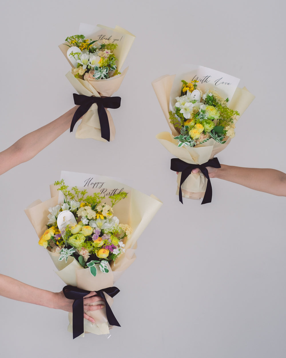 Message Bouquet/メッセージブーケ イエロー/生花・花束