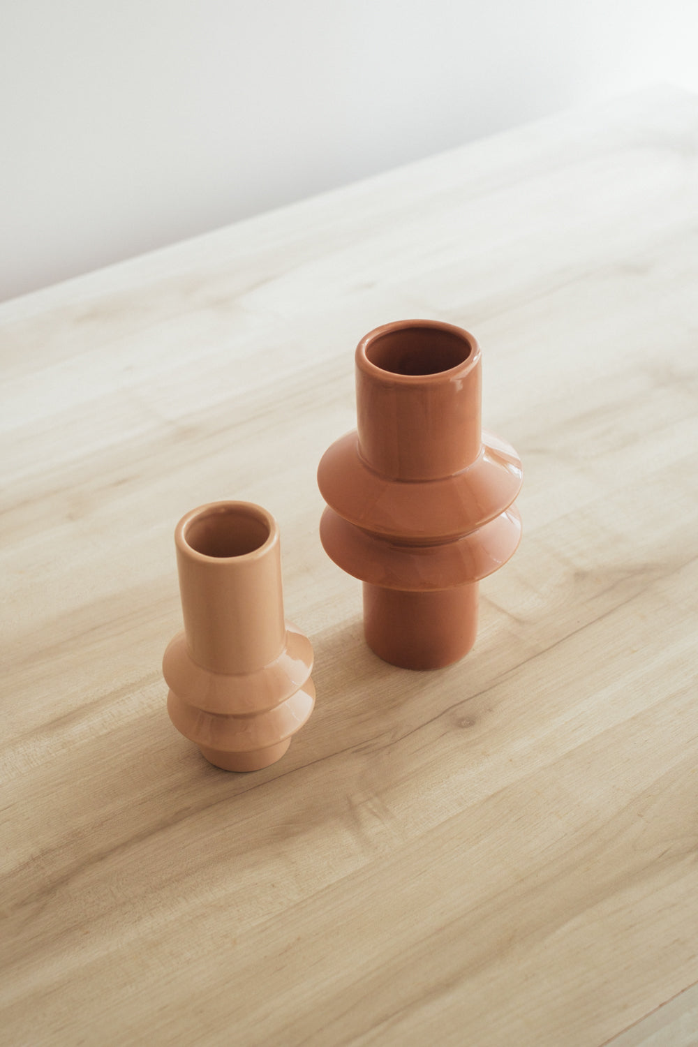 ◆NEW◆Flower Vase／花器・フラワーベース／トフィーラテ