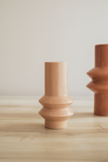 ◆NEW◆Flower Vase／花器・フラワーベース／トフィーラテ