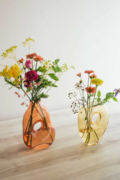◆NEW◆Flower Vase／花器・フラワーベース／アンバーループ
