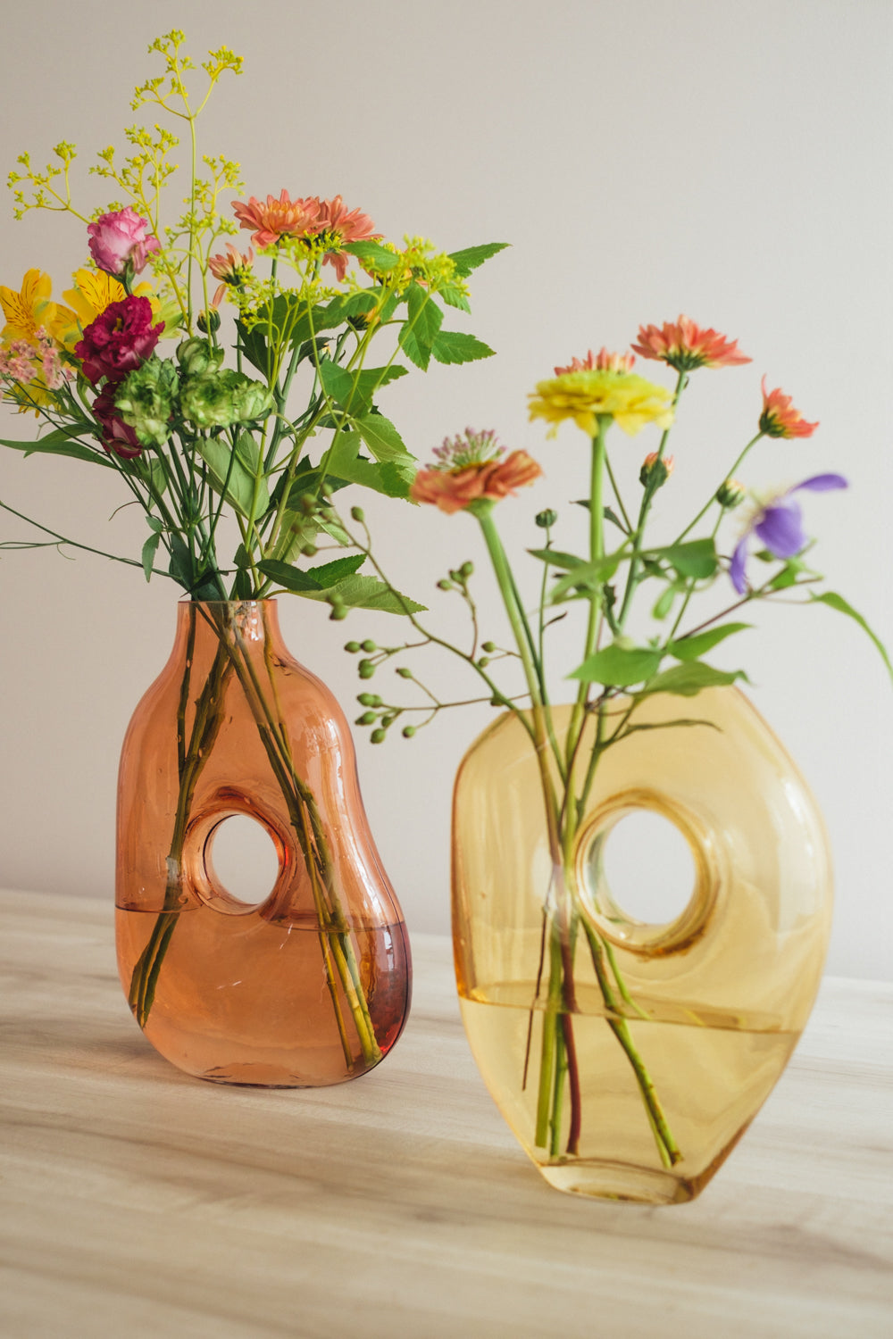 ◆NEW◆Flower Vase／花器・フラワーベース／アンバーループ