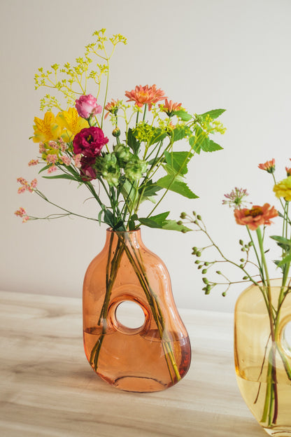 ◆NEW◆Flower Vase／花器・フラワーベース／アンバーループ