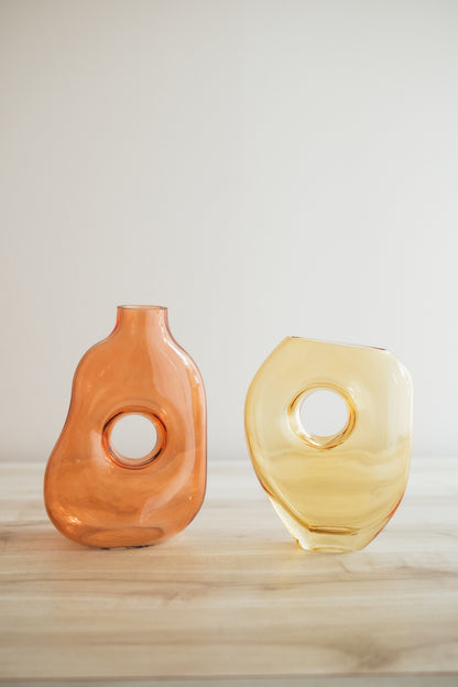 ◆NEW◆Flower Vase／花器・フラワーベース／アンバーループ