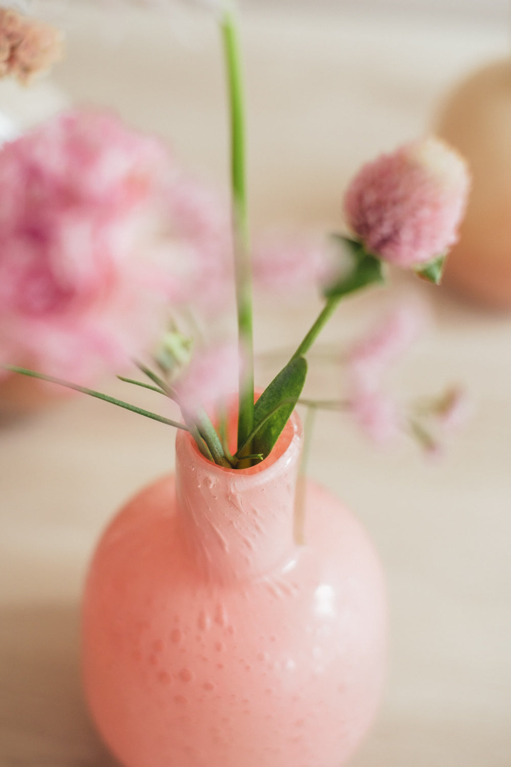 ◆NEW◆Flower Vase／花器・フラワーベース／ミルキーポム