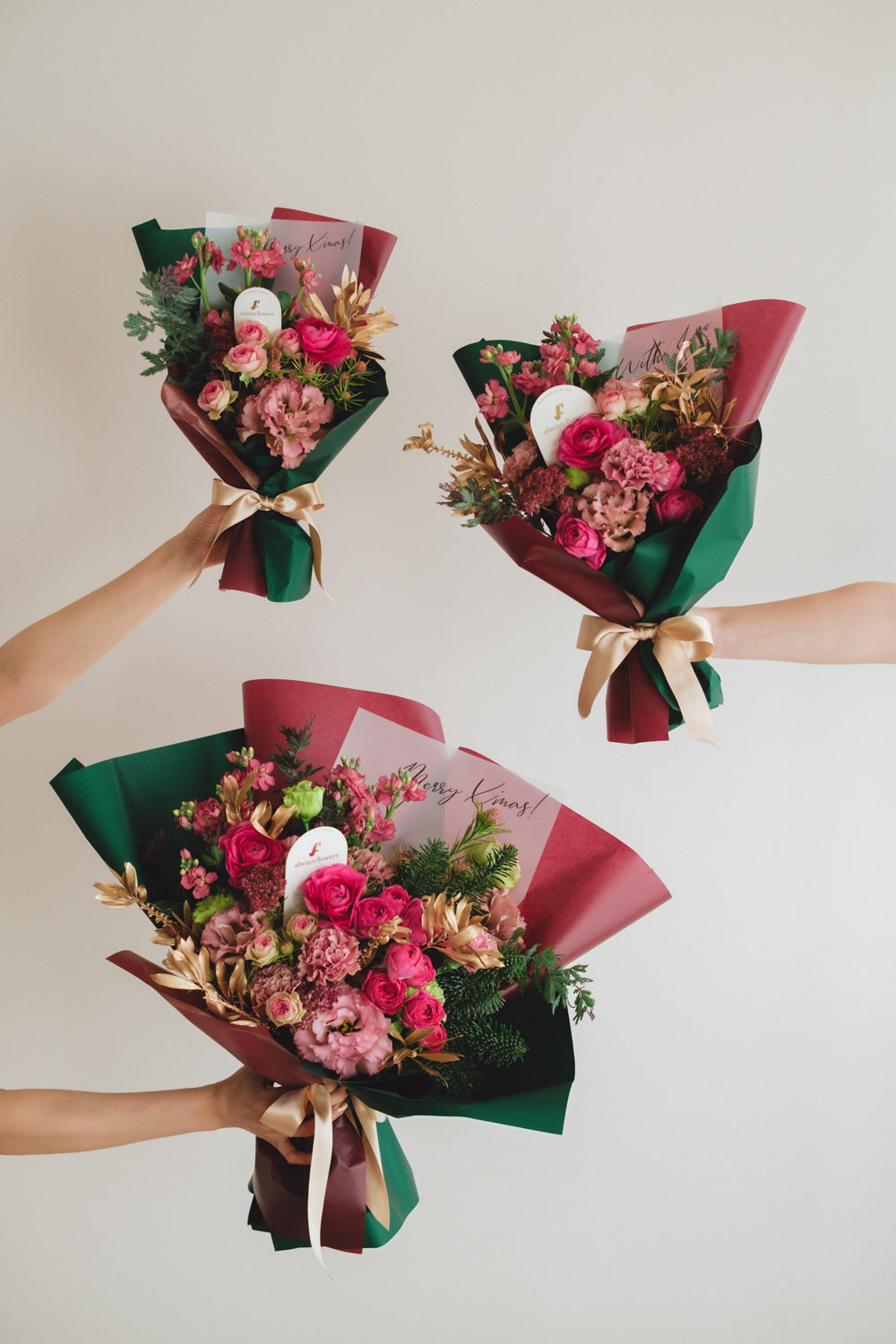 ◆11/29-12/26お届け限定◆Message Bouquet／メッセージブーケ　ペツォッタイト／生花・花束