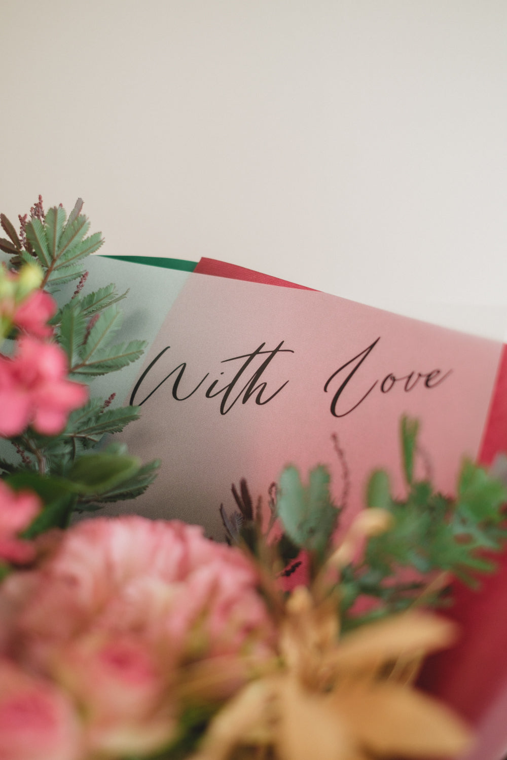 ◆11/29-12/26お届け限定◆Message Bouquet／メッセージブーケ　ペツォッタイト／生花・花束