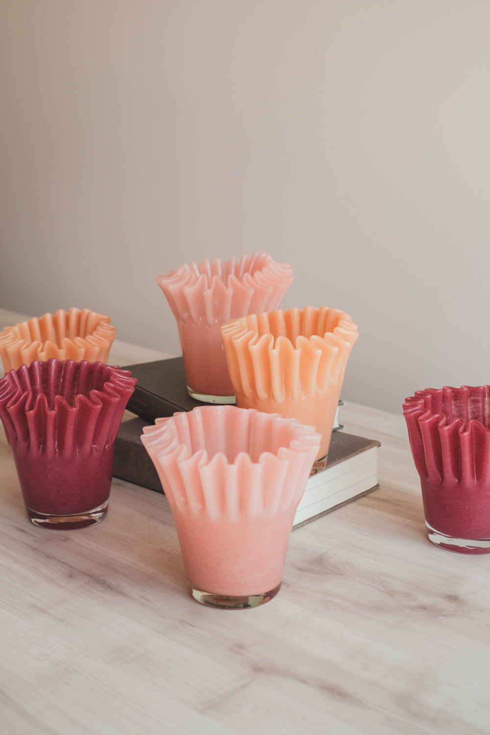 Flower Vase/花器・フラワーベース DES POTS/ワッフルベースグラス