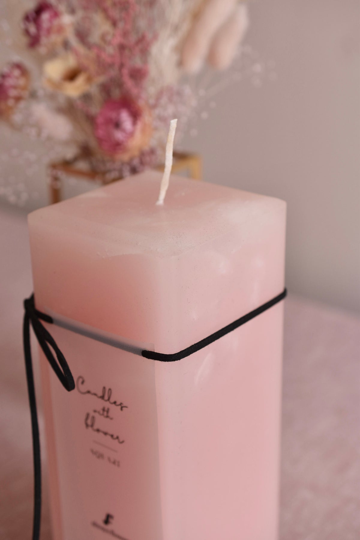 ◆NEW◆Candle&amp;Dried Bouquet／キャンドル&amp;ドライブーケセット　ローズべべ