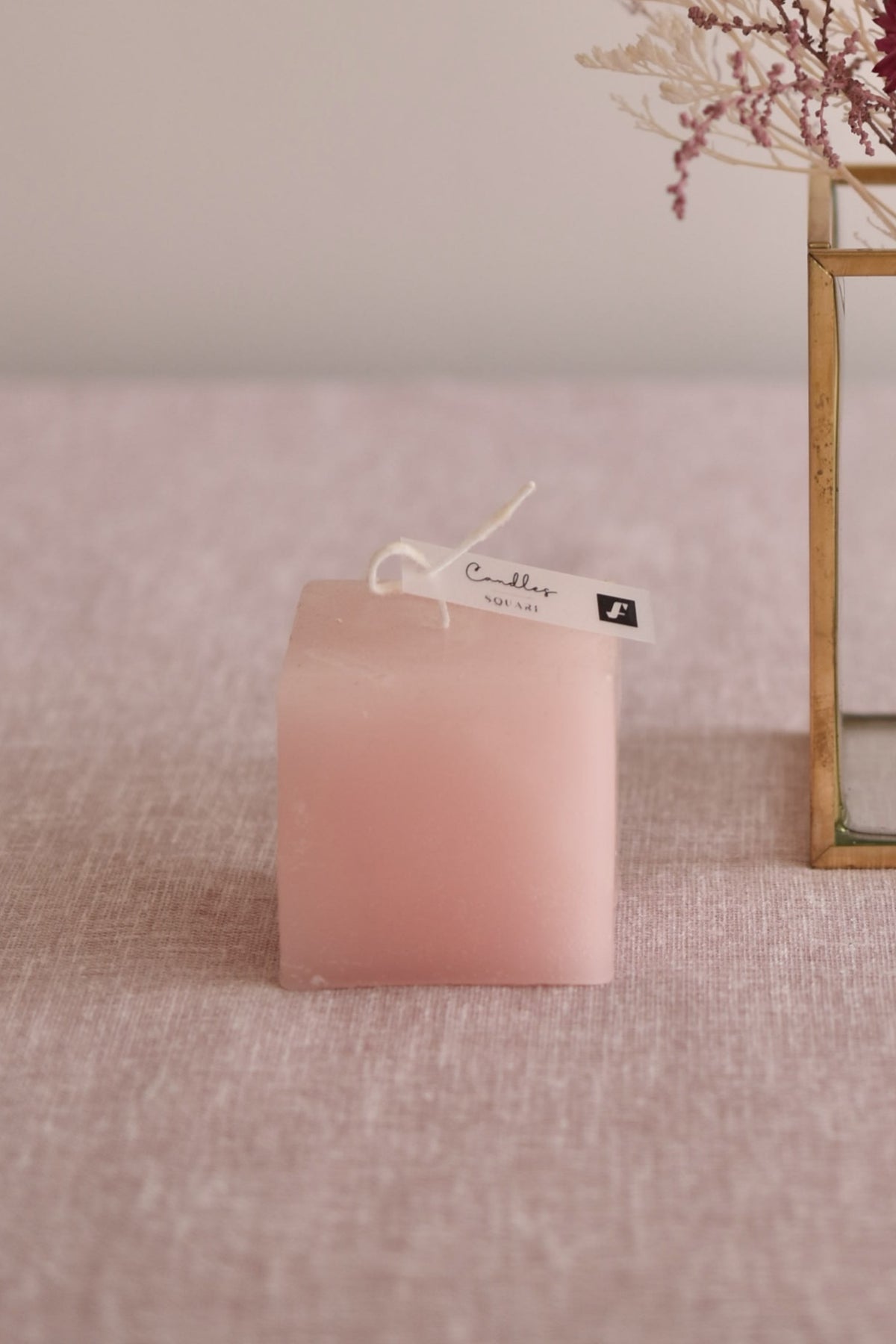 ◆NEW◆Candle&amp;Dried Bouquet／キャンドル&amp;ドライブーケセット　ローズべべ