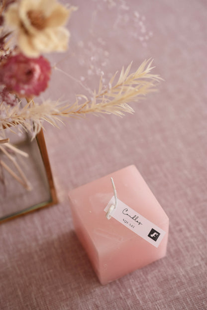 ◆NEW◆Candle&amp;Dried Bouquet／キャンドル&amp;ドライブーケセット　ローズべべ