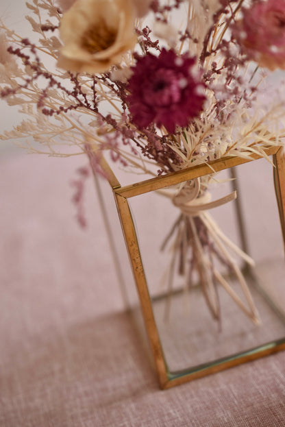 ◆NEW◆Candle&amp;Dried Bouquet／キャンドル&amp;ドライブーケセット　ローズべべ