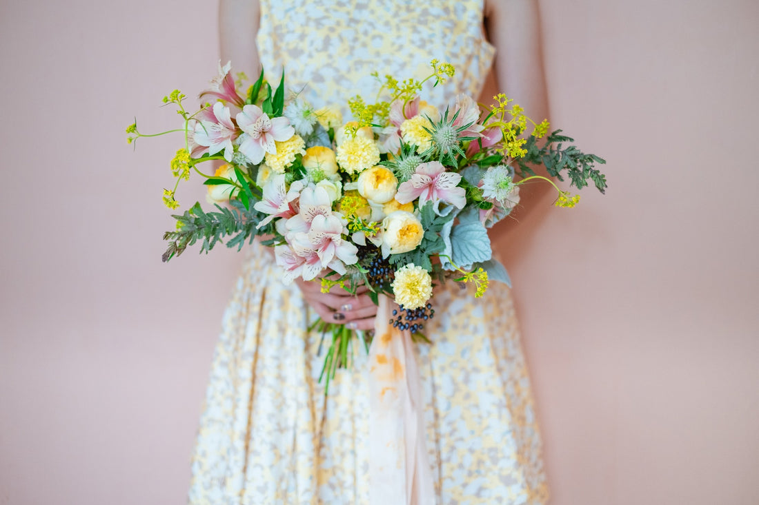 【エリア限定】Wedding Bouquet/オーダーデザインブーケサンプル/ フレッシュフラワー/