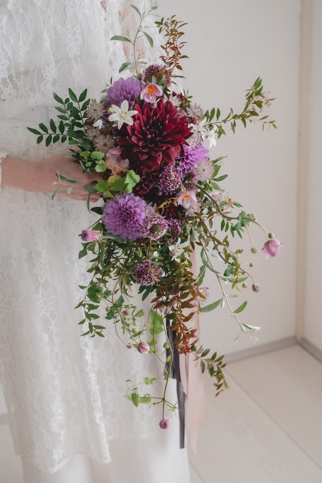 【エリア限定】Wedding Bouquet／オーダーデザインサンプル／ フレッシュフラワー／No.5
